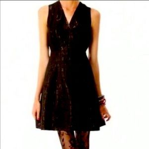 Rare Kirna Zabete Target Black Metallic dress 4